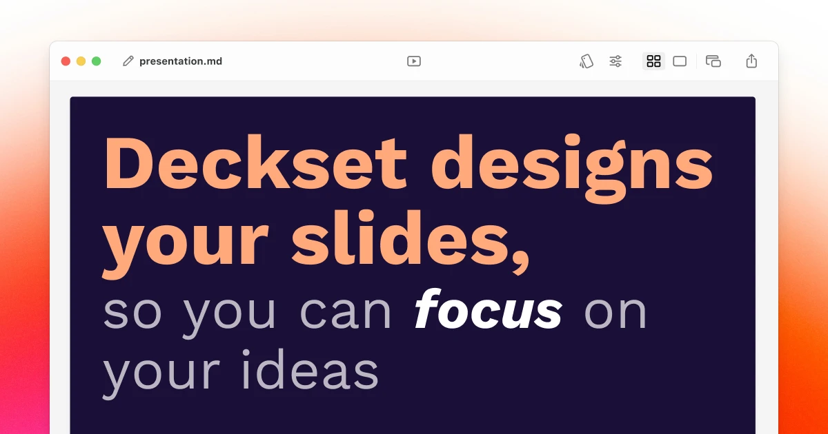 Deckset