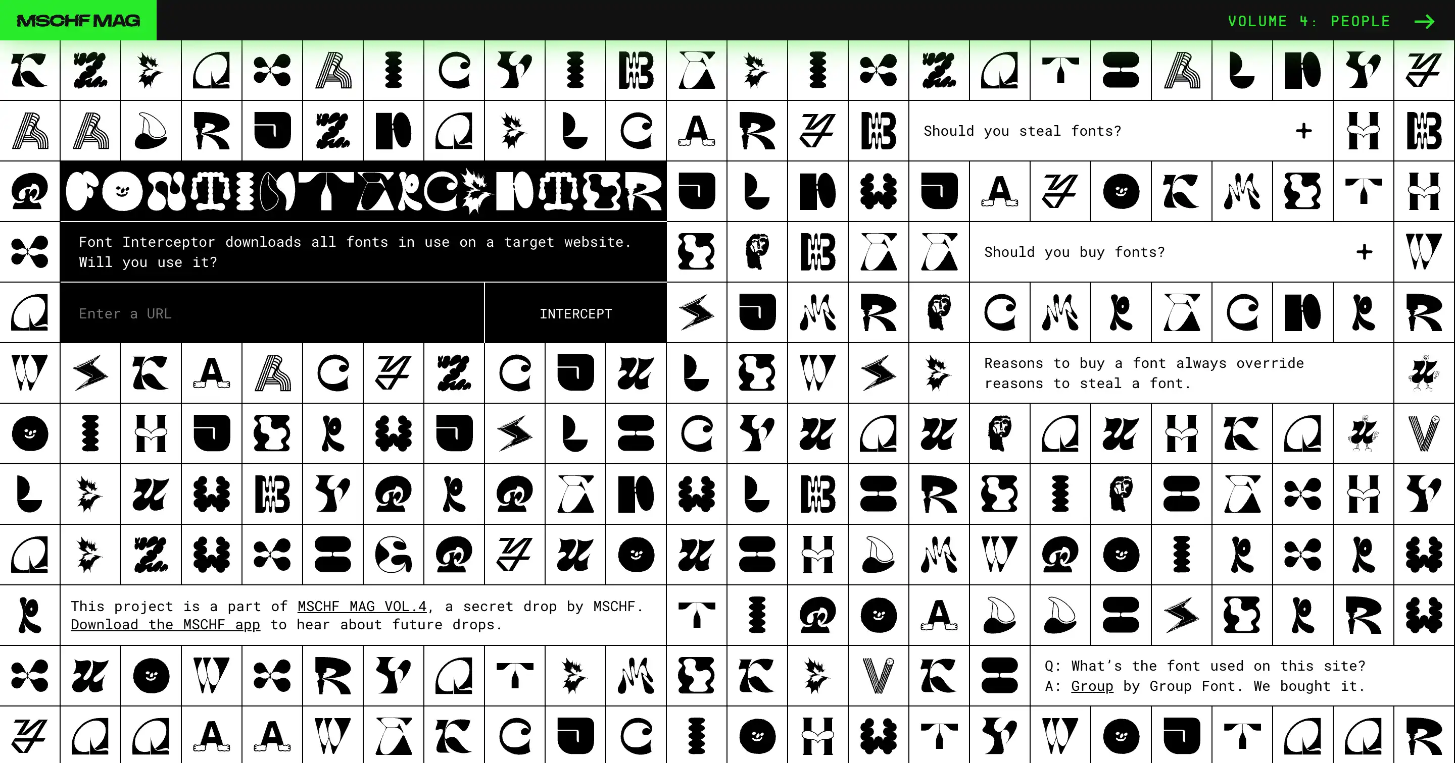 Font Interceptor