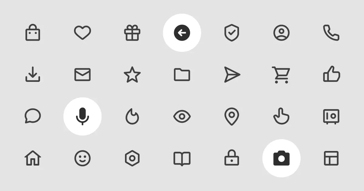 Free universal icons
