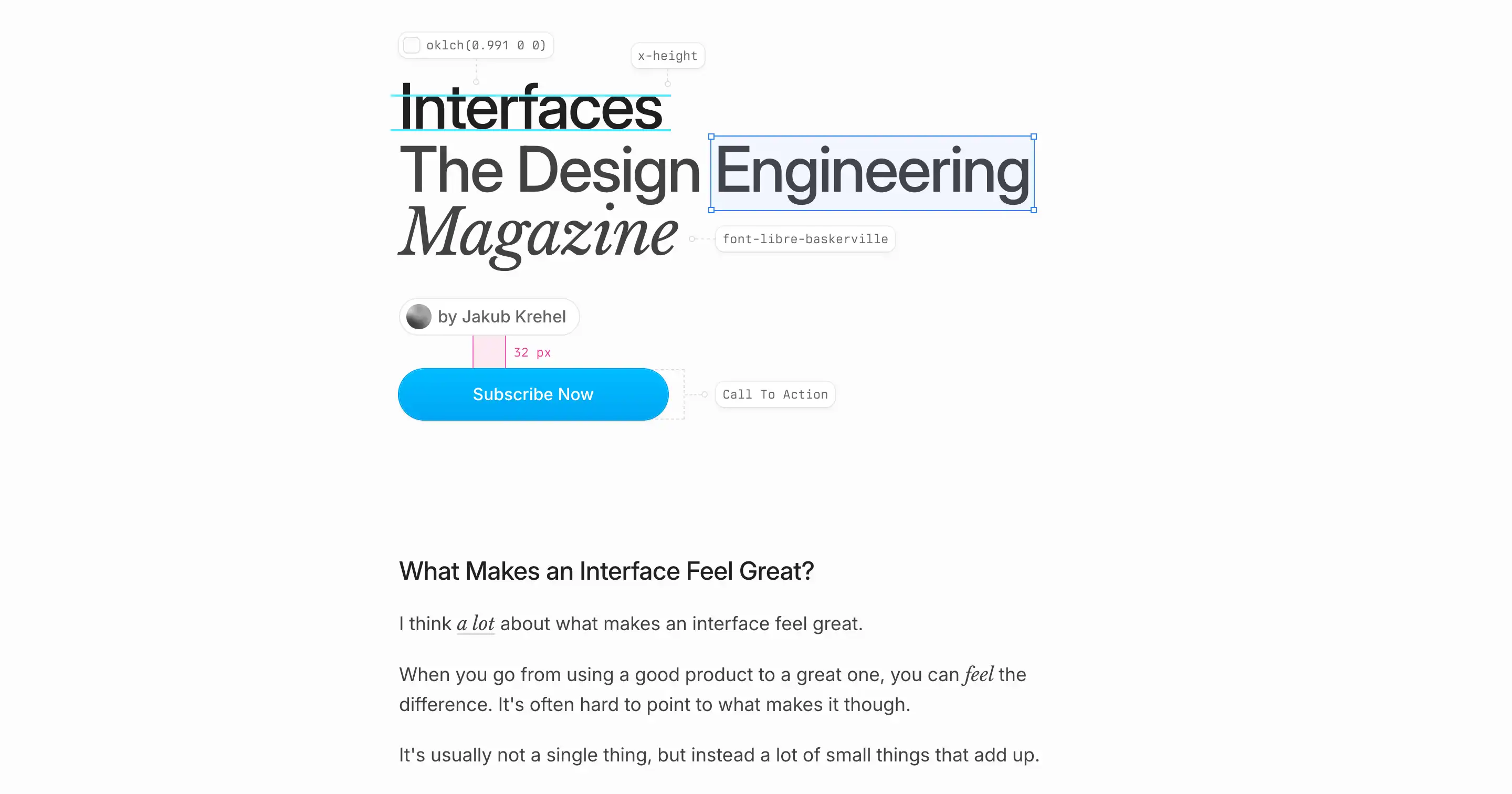 Interfaces
