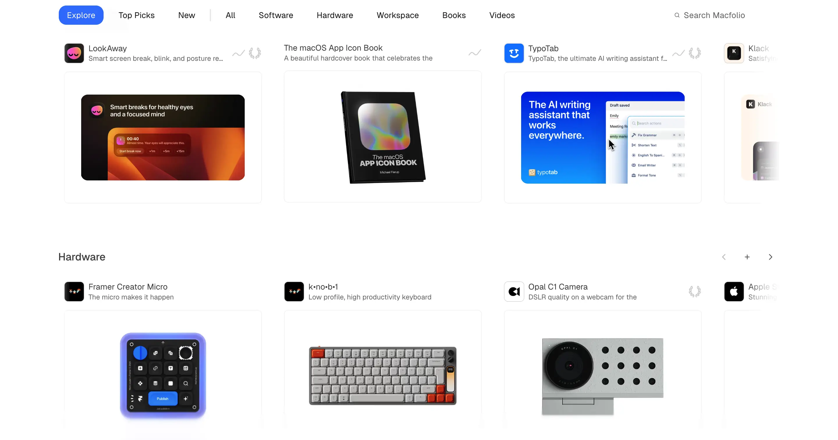 Macfolio