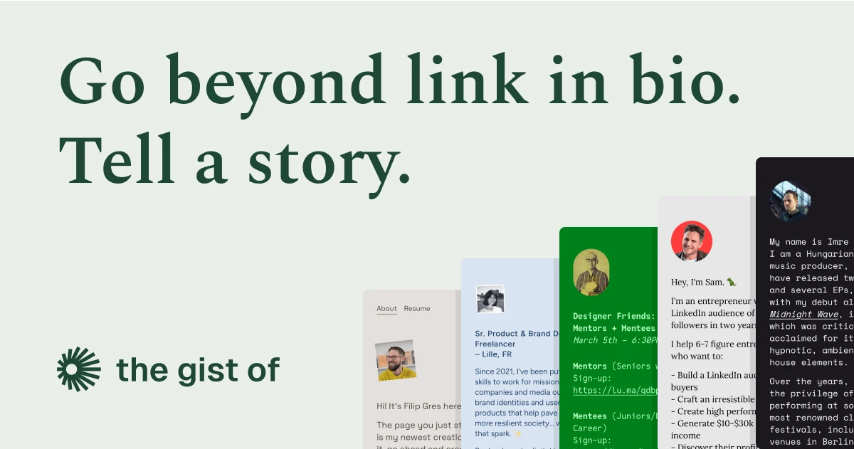 the gist of