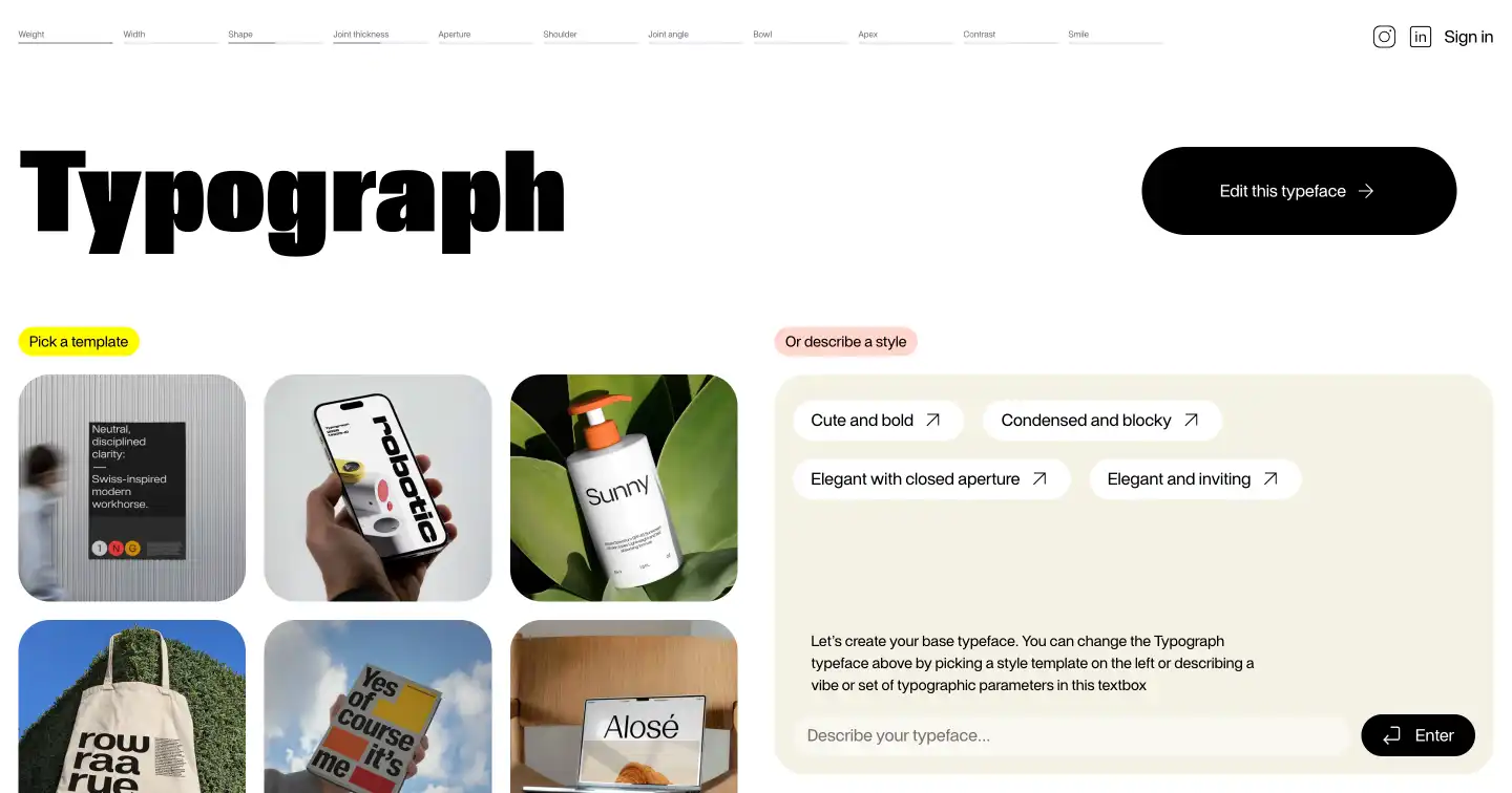Typograph